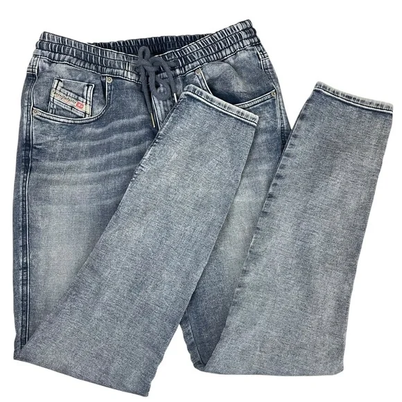 Diesel D-Tail Jogg Drawstring Waistband Slim Jeans - Picture 12 of 13